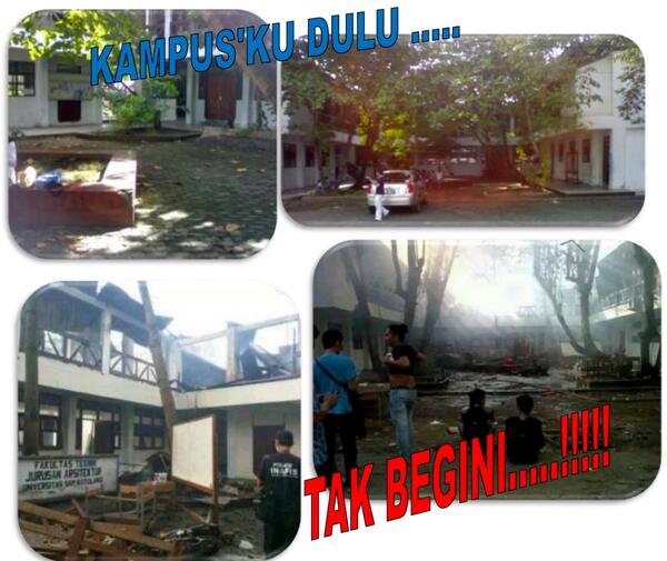 hancur lebur,, tasisa arang