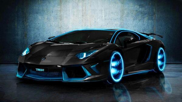 auto_everything's tweet image. Tron lambo