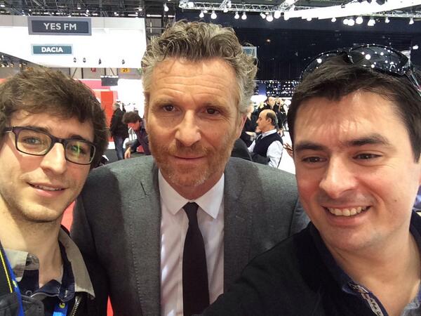 Barbiton's tweet image. C'est à la mode #selfie avec @DenisBrogniart #SIAG et @Jerema320