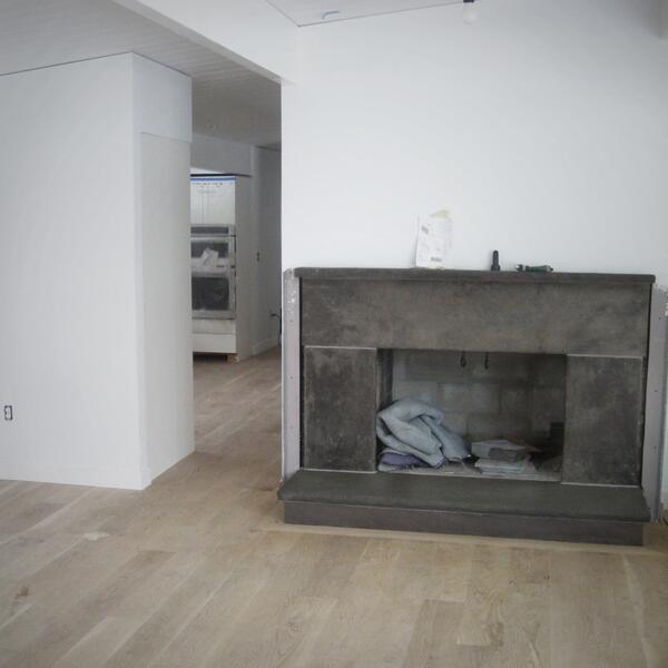 Actwo On Twitter New Floor And Found Stone Slate Fireplace Frame