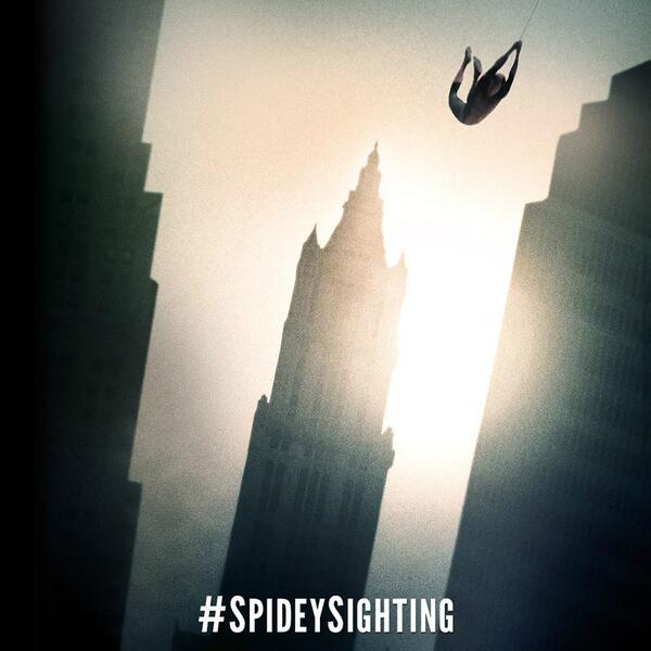 TheCMStan's tweet image. Looks like we&apos;ve had another #SpideySighting. #SpiderMan