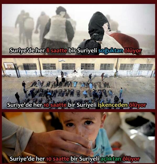 Suriye'de Bir Gun Ìçerisinde Neler Oluyor Haberiniz Var Mi? Uyanin ve Birşeyler Yapin...