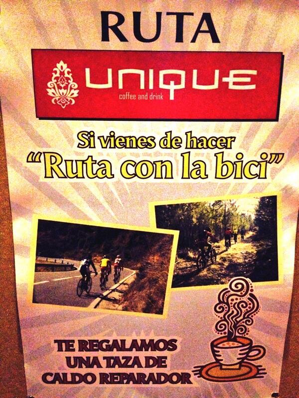 uniqueCD's tweet image. AVISO A CICLISTAS!si quiers recuperarte bien ants de una caña fresquita!ven a unique te regalamos una tacita de caldo