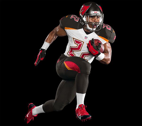 UpperReserved's tweet image. The @TBBuccaneers unveiled their new @nikefootball jerseys. Cool. But what's with the number font? And the big logos?