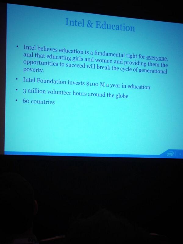 sanstrella's tweet image. #IntelforChange helps girls In India, Ecuador, and Kenya.