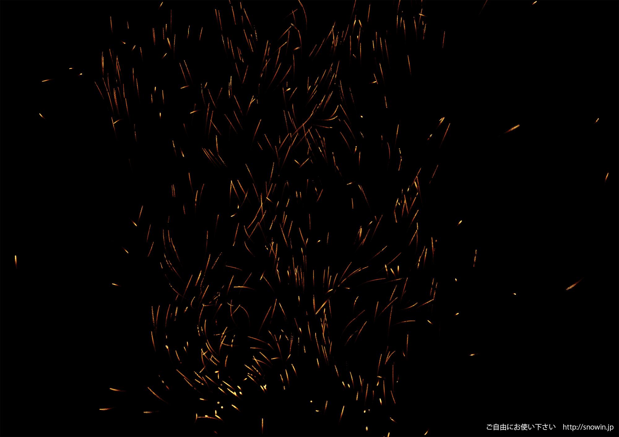 斉藤幸延 Yoshinobu Saito 在 Twitter 上 最近イラストの仕事で火の粉 のエフェクトを使う事が多いので Softimageのiceパーティクルで汎用性の高い火の粉 エフェクトを制作中 なかなか難しいですがそれっぽくなってきました 画像の火の粉はご自由にお使い下さい Http