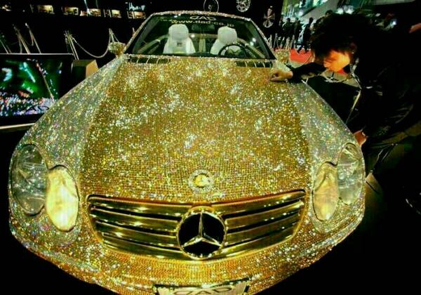 Saudi prince alwaleed owns a diamond encrusted 48 million mercedes #4