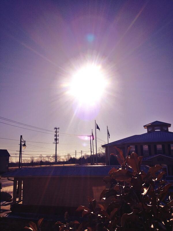 Even with the - windchill(😁thanks MO),taking a mindful moment to take in the sun helps start off this week #LTC4030