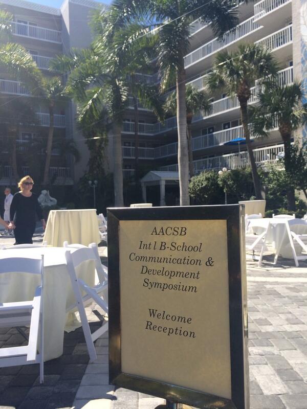 AArford's tweet photo. #AACSB #BSchoolCD starting up this evening! Relaxing on beautiful beach until then. Representing #UMD @smithschool http://t.co/02PrboM9KQ