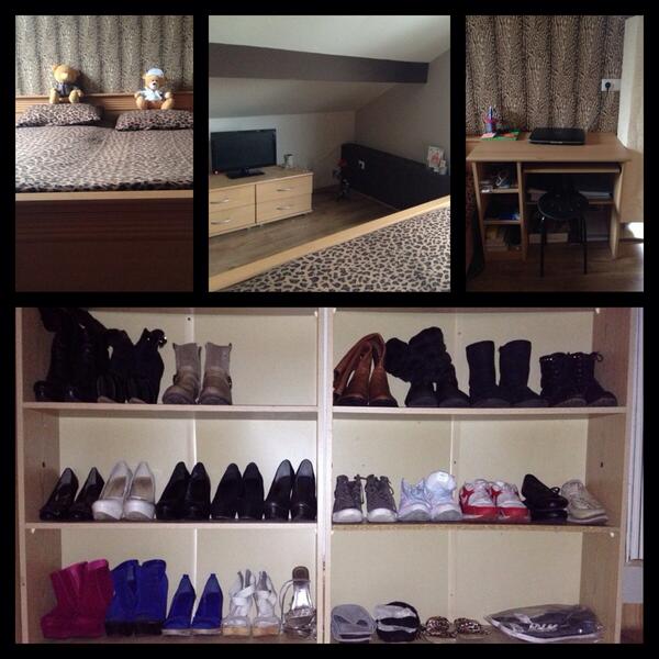 GalyaAngelova's tweet photo. Tuin en inloopkast opgeruimd met mama, kamer weer netjes &amp;gelukkig eindelijk plek gevonden voor al mijn schoenen 😊 http://t.co/6hJebZ0n9z