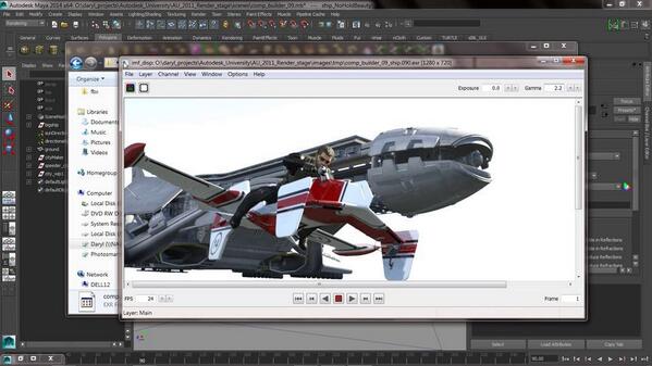 CGMeetup's tweet photo. Maya Render Layers, Render Passes &amp; Post - Tutorial http://t.co/9LSwh1pGTb #Maya #3d #Render #RenderLayers #Tutorial http://t.co/WeENDAO8dp