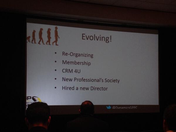 jon_rivers's tweet image. #gppc group is evolving #msdynerp #con14 into one group with different tracks