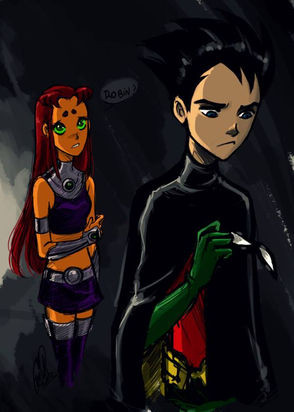 lizeta_A's tweet photo. #robstar <3<3<3 #teentitans http://t.co/OcAkeTICCP