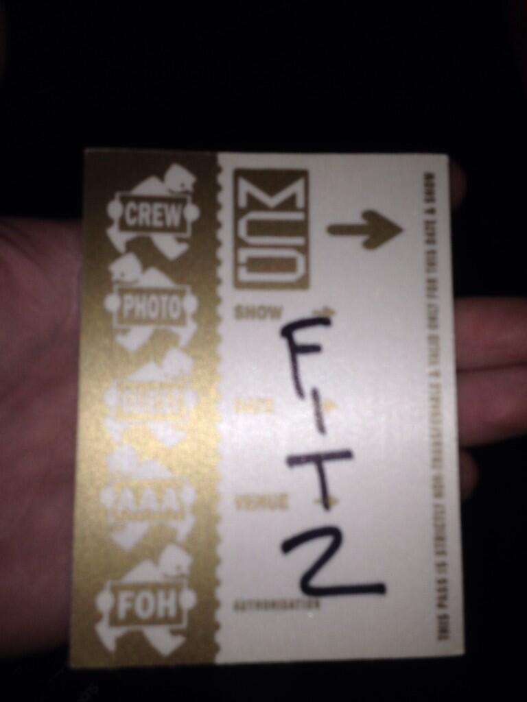 trypoddjs's tweet image. Artist pass! We're ready 2go 😃 #FATT at @academydublin Get in here! Its gona be a Gr8 show, sound checks were AMAZING