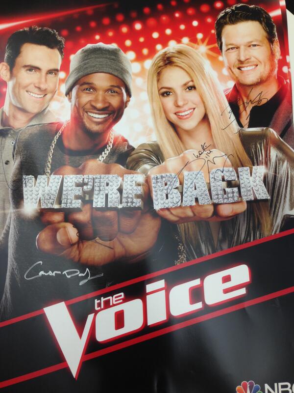 The Voice tweet media