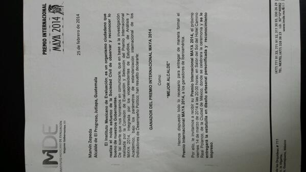 RGML7's tweet image. Nuestro pueblo se encuentra orgulloso de haber obtenido este valioso premio @Noti7Guatemala @Canales3y7 @CanalAntigua