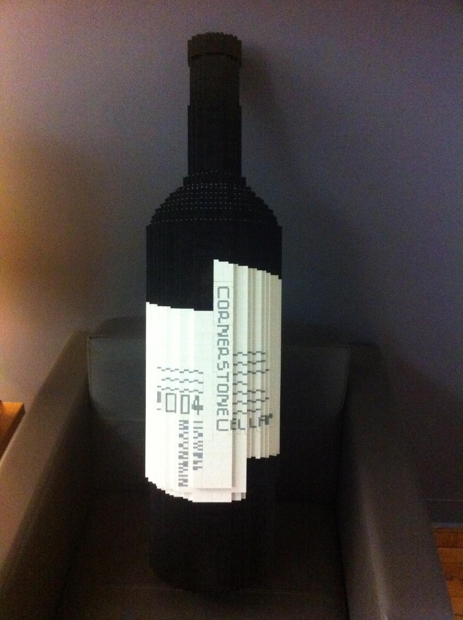 Lego hotsell wine bottle
