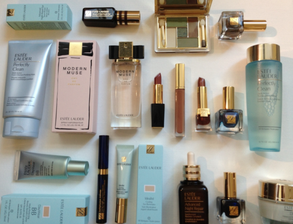 davelackie's tweet photo. The Ultimate Estee Lauder Wardrobe Grand Prize Contest We draw Friday To enter, follow @davelackie &amp; RT #springlilly http://t.co/ssj7NHWgBC