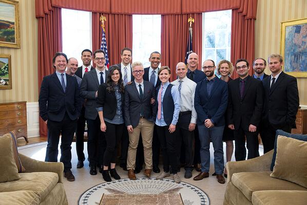 We went to the <a href="/WhiteHouse/">The White House</a>!! bit.ly/1kskiyf Such an exciting honor to meet you, Mr. President! <a href="/BarackObama/">Barack Obama</a>