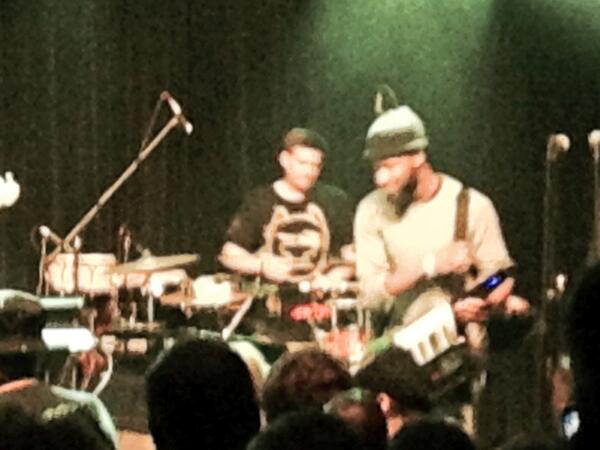 TomMarshall111's tweet photo. Fusion? Keytar!! Distorted trumpet solos. @RealSnarkyPuppy has it all! http://t.co/pAb6PTH6LG