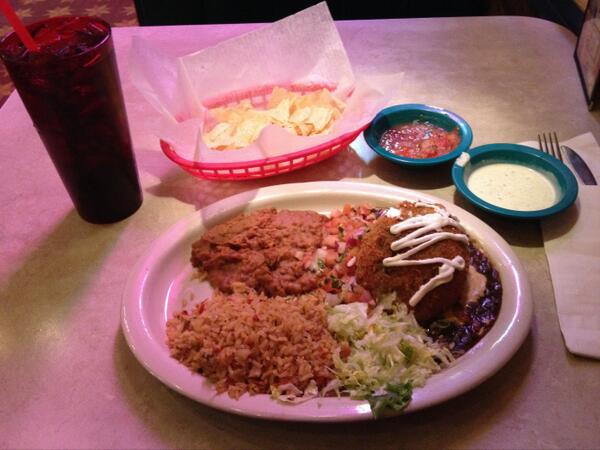 About to nom @ chuy's