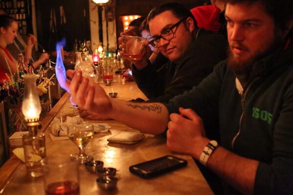 Pass the green flame <a href="/Embury2108/">PopUp Embury</a> <a href="/haggard_joseph/">Joseph Haggard</a> #chartreuse #shots #butcherandtherye