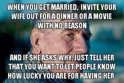 thoughts_'s tweet image. An old man&apos;s marriage advice..