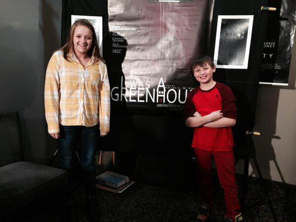 DnEFactor's tweet photo. Eddy plays Christopher Arlington &amp; Danielle was a set Assistant in #IWasAGreenhouse... 1st movie production #Amazing http://t.co/8t2Nz25zsG