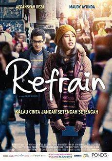 MusicAfgan's tweet photo. Siang Ini Film Refrain @Afgansyah_reza @Maudyayunda @ChelseaIslan TAYANG PERDANA jam 13:45 WIB di RCTI #RefrainOnRCTI http://t.co/WPOZowMCSz