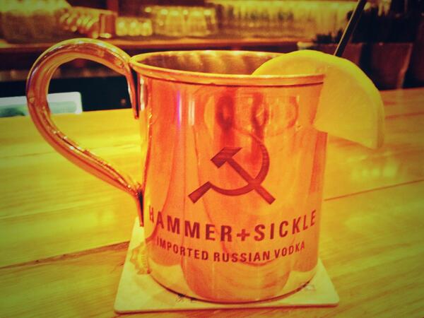 430Bar's tweet photo. Moscow Mule Monday. http://t.co/qsVljn7f37