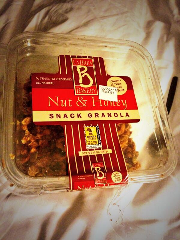 So this is what jet lag is... Eating granola at 03:51am. Yikes