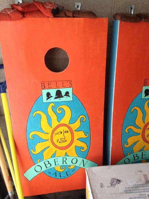 ThatInspector's tweet image. Inspected such a cute house yesterday AM. I can tell that these homeowners are ready for spring. Oberon cornhole!!