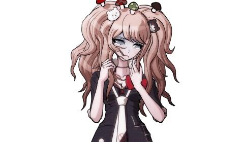 TDEnoshima's tweet photo. @TDSexAddict *looks away slowly, messing with my hair* I would prefer if you didn't touch me there... http://t.co/KvMYVba7iV