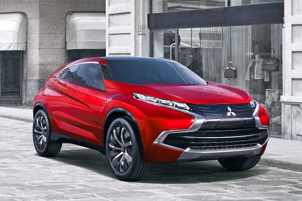 #genflive Ein supertolles Designerstück: Hinter der #SIAG -Studie Mitsubishi XR steckt der ASX-Nachfolger ab 2016
