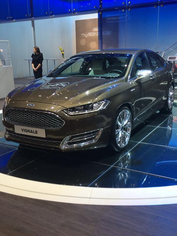 #genflive Das Phantom ist auch wieder da, der neue Mondeo. Im Herbst soll er endlich zu uns kommen.