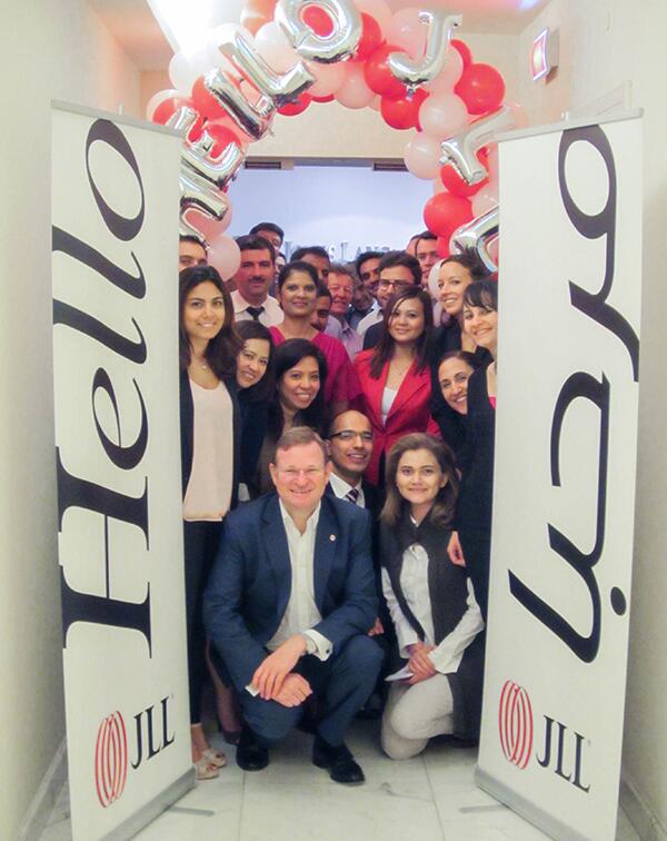 JLLMENA's tweet image. MENA HQ staff says #HelloJLL @JLLNews #Dubai #UAE