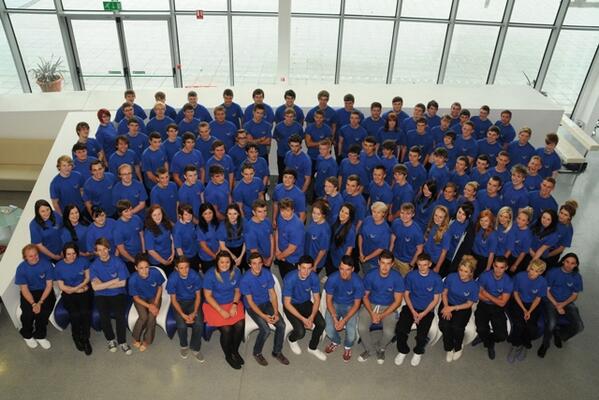 SellafieldLtd's tweet photo. The new intake of apprentices adds to an overall total of over 400 apprentices employed by @SellafieldLtd #NAW2014 http://t.co/IiK0tHgJ3h
