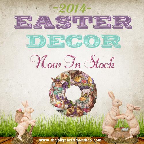 Shop_Jolly's tweet image. Our 2014 Easter Decor is now in stock! Check it out at thejollychristmasshop.com/easter-decorat… #easter #easterdecorating