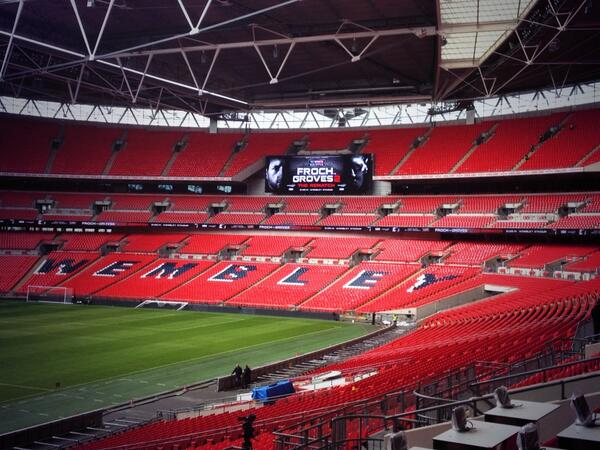 SkySportsBoxing's tweet photo. This is the venue for Froch v Groves 2! It will be rocking on May 31st! http://t.co/823pD4p7cn