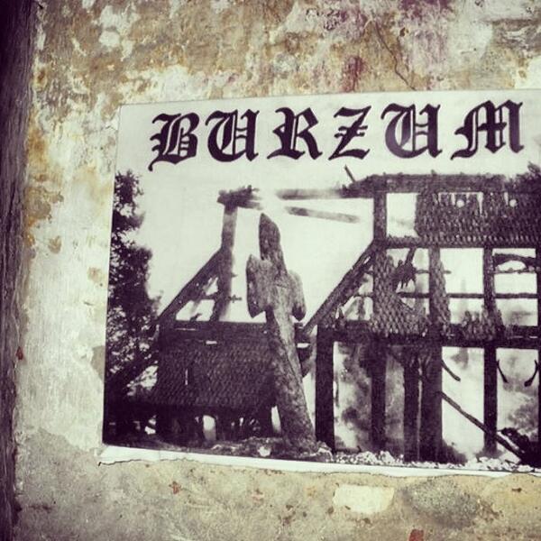 #Burzum order flyer.  #neseblodrecords #neseblod #helvete #blackmetal