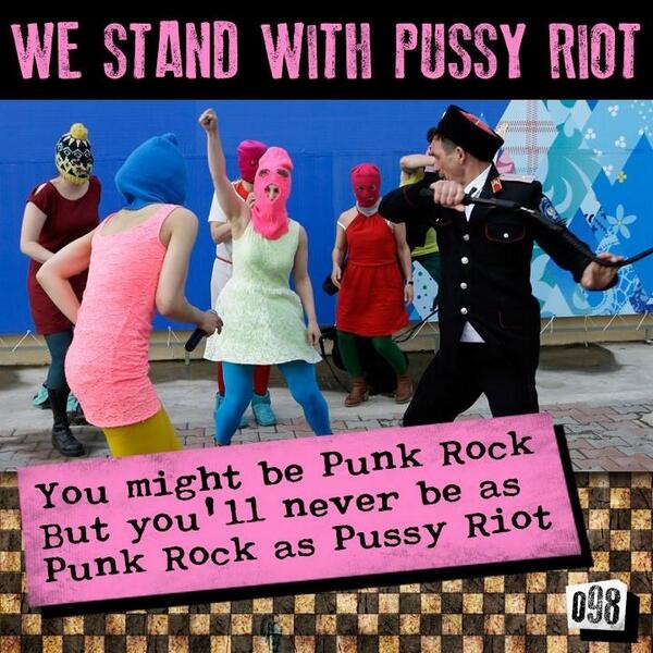 GabriellaSwerl's tweet image. “@Zeit_Heist: We stand with Pussy Riot. #ZeitHeist is thinking of you Ukraine. http://t.co/rvc5TBt9NI”