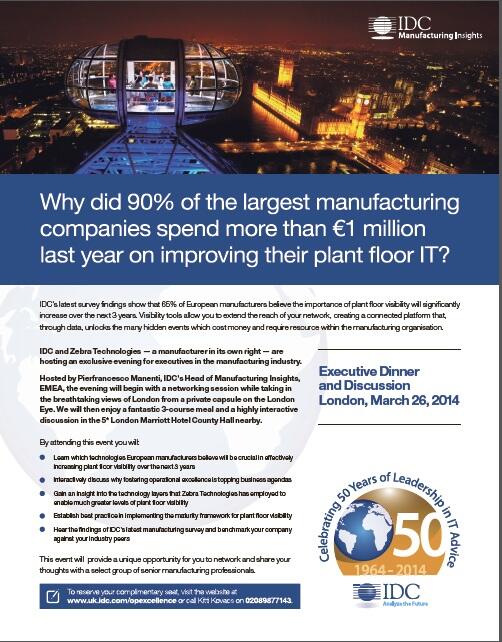 ZebraTechnology's tweet image. MT @IDCUKI: #IDC &amp;amp; Zebra&apos;s exec dinner on the future of UK #manufacturing has made it into The Times!!  @ZebraEMEA