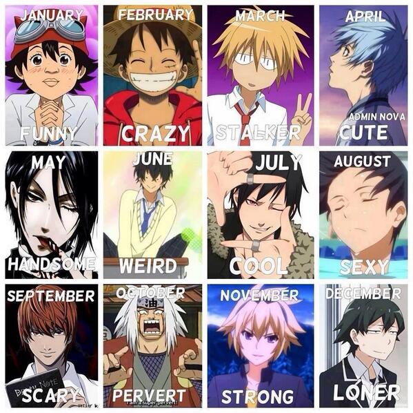 Nobelia_k's tweet photo. "September, Scary wkwk"@Soal_Anime: dapet yang mana nih ? #SoalAnime http://t.co/OEjfFcToGg""