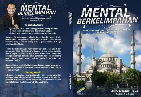 mastersugesti21's tweet photo. Mental berkelimpahan aris ahmad jaya http://t.co/Ze0XKPOZ6J