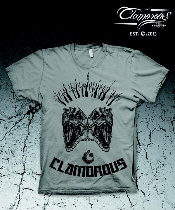 ClamorousCloth's tweet photo. Tees Clamorous 'T-Rex' IDR 99K , size? Feel free to ask or mention us! Check Bio http://t.co/DmHRV4uear
