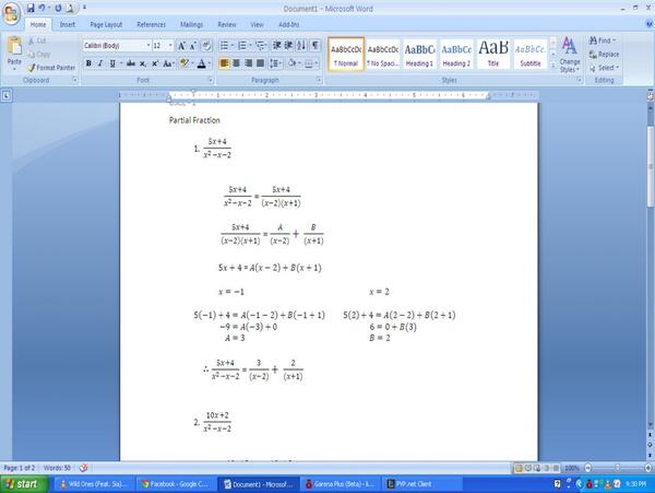 jodnesss's tweet image. Partial Fraction is &amp;lt;/3 #ProblemSet