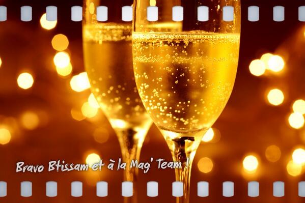 apodunavac's tweet photo. Vendredi c'est #Champagne @ModisFrance Bravo @BtissamKHOUADRI @MagaliCOAVOUX #workhardplayhard ! http://t.co/P4RGjo4hAw