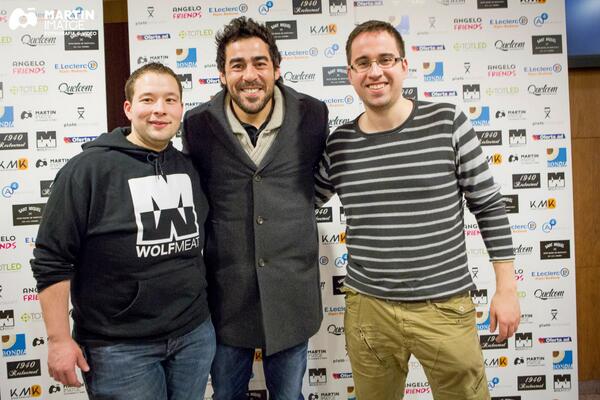 WolfMeatAND's tweet image. Wolf Meat Clothing &amp;amp; Pablo Chiapella con Quelcom Andorra big people — con Ivan Lira Puntocom y Miki Legendario Pupy.