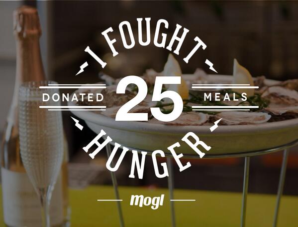 JohnnySbarro's tweet image. I donated 25 meals just by eating at Georges. Join me. mogl.com #fighthungerwithhunger