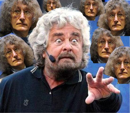 red_mask9's tweet photo. E basta con questa storia che dietro Grillo c'è Casaleggio! http://t.co/clvmlHFHkG